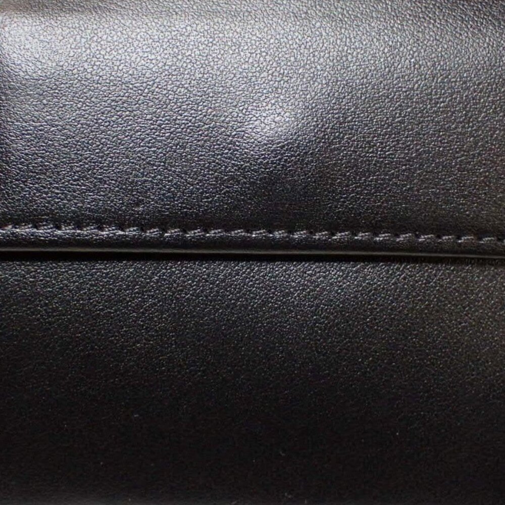 Versace Medusa Head Bifold Leather Wallet - Black & Gold - Picture 11 of 12